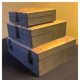 LL - Three Lovely Vintage Jewelry Boxes