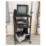 Contents of Cart - Working Vintage SONY Trinitron KV-1332 TV  - Electronics A/V Equipment etc