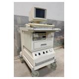 Working Apogee CX Ultrasound Cart w/Monitor & Higher End VCR Sony SVO-9500MD