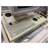 Working Apogee CX Ultrasound Cart w/Monitor & Higher End VCR Sony SVO-9500MD