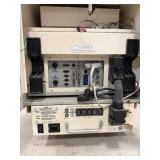 Working Apogee CX Ultrasound Cart w/Monitor & Higher End VCR Sony SVO-9500MD