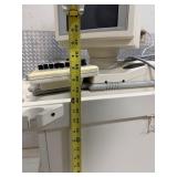 Working Apogee CX Ultrasound Cart w/Monitor & Higher End VCR Sony SVO-9500MD