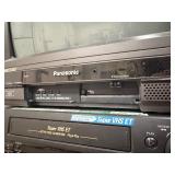 Contents of Cart - Working Electronics Including Panasonic Color Monitor CT-1382-VY BluRay Player VCR etc
