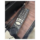 Contents of Cart - Working Electronics Including Panasonic Color Monitor CT-1382-VY BluRay Player VCR etc