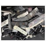 Massive Lot of Assorted Vintage etc Remote Controls for TV