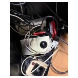 Large Bin w/Assorted Vintage Computer Keyboards & Other Items