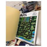 Large Bin Full of ATARI Books Items Some Games etc
