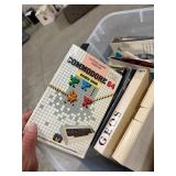 Large Bin Full of ATARI Books Items Some Games etc