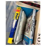Large Bin Full of ATARI Books Items Some Games etc
