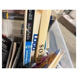 Large Bin Full of ATARI Books Items Some Games etc