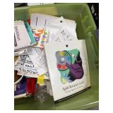 Large Bin Full of Vintage Atari & other Game Manuals , Apple Items, Booklets etc
