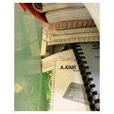 Large Bin Full of Vintage Atari & other Game Manuals , Apple Items, Booklets etc