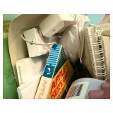 Large Bin Full of Vintage Atari & other Game Manuals , Apple Items, Booklets etc
