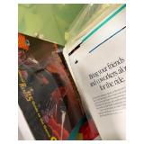 Large Bin Full of Vintage Atari & other Game Manuals , Apple Items, Booklets etc
