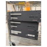 Group of Good Working EXTRON Audio/Video/Production Switchers