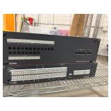 Group of Good Working EXTRON Audio/Video/Production Switchers