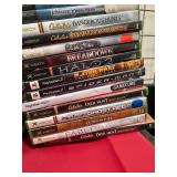 Large Bin Full of Assorted Video Games & Accessories Controllers Cords etc - Mostly Original XBOX