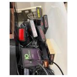Bin w/ATARI 2600 Video Game System Games Accessories & other items