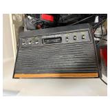 Bin w/ATARI 2600 Video Game System Games Accessories & other items