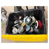 Large Bin Full of Good Assorted Wire / Cable