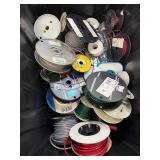 Large Bin Full of Good Assorted Wire / Cable