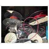 Large Bin Full of Good Assorted Wire / Cable