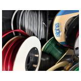 Large Bin Full of Good Assorted Wire / Cable