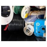 Large Bin Full of Good Assorted Wire / Cable