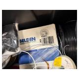 Large Bin Full of Good Assorted Wire / Cable