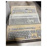 Large Lot of Vintage APPLE Keyboards, Computer Mice etc