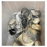 Large Lot of Vintage APPLE Keyboards, Computer Mice etc