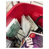 Large Bin FULL of Good Assorted Zip Drives