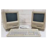 Pair of APPLE Macintosh SE/30 Computers w/Keyboard