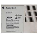 Pair of APPLE Macintosh SE/30 Computers w/Keyboard