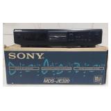 Working SONY Model MDS-JE320 Minidisc Deck/Player w/Box