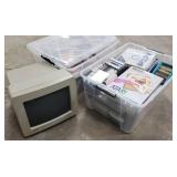 LARGE Atari Lot Including SC1224 Monitor - Lots of Games Controllers Joysticks & More!