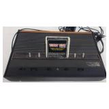 ATARI 2600 Video Game System w/Cords & Many Games