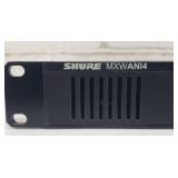 Quality Working SHURE Model MXWANi4 4-Chanel Audio Interface #1