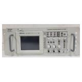 Set of 2 TEKTRONIX Model TDS-1002 Digital Storage Oscilloscopes w/ Rack Mounts