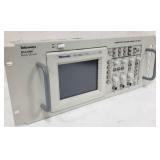 Set of 2 TEKTRONIX Model TDS-1002 Digital Storage Oscilloscopes w/ Rack Mounts