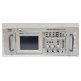 Set of 2 TEKTRONIX Model TDS-1002 Digital Storage Oscilloscopes w/ Rack Mounts