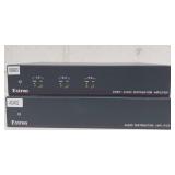 Large Lot of Quality Working EXTRON A/V Equipment Audio Distribution Amplifiers, Switchers etc