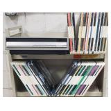 Large Collection of RCA SelectaVision Movies w/ Working SelectaVision Video Disc Player #1