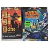 Lot of Retro Vintage PC Video Games etc w/Boxes