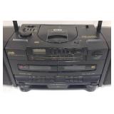 Working Retro Vintage JVC Model PC-X100 CD Portable System