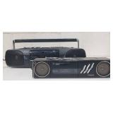 2 Good Retro Vintage Boomboxes Sony & Panasonic