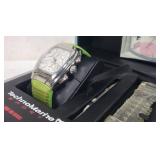 Very Nice TechnoMarine Sport Watch w/Box & Extra Band