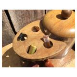 MCM Tobacco Pipe Holder - Including 8 Pipes