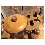 MCM Tobacco Pipe Holder - Including 8 Pipes