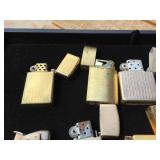 (8) Vintage Pocket Lighters - Stormking - Evans - Win - Rogers - Swank - Bomart